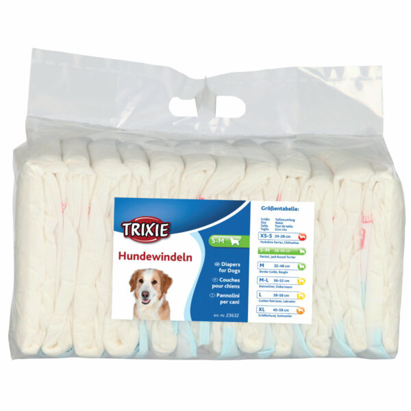 Trixie Hundewindeln Hündinnen Klebeverschluss Läufigkeit Inkontinenz alle Größen