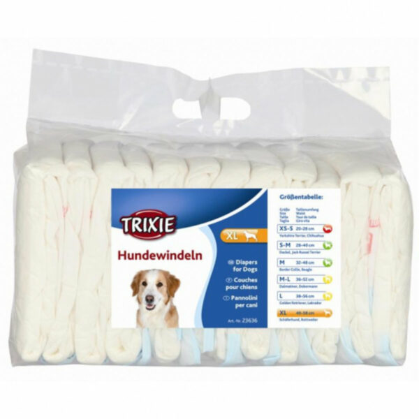 Trixie Hundewindeln Hündinnen Klebeverschluss Läufigkeit Inkontinenz alle Größen