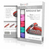 Ganzoo Paracord Starterset Armbänder 11 Sets mit 5 Bänder Verschlüsse 550 Typ III