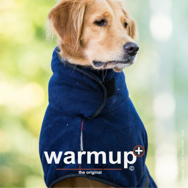 Warmup Cape PLUS Hundemantel Hundecape Hundejacke Hunde Mantel 3 Farben alle Größen