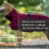 Warmup Cape PLUS Hundemantel Hundecape Hundejacke Hunde Mantel 3 Farben alle Größen