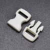 Paracord Klickverschluss Steckverschluss Schnellverschluss Weiss 11mm ab 10 St