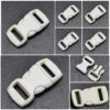 Paracord Klickverschluss Steckverschluss Schnellverschluss Weiss 11mm ab 10 St