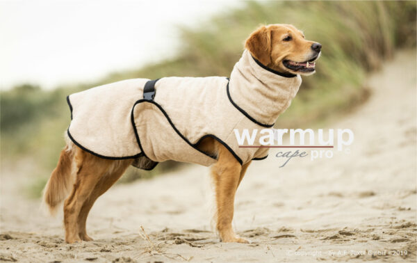 Warmup Cape "PRO" Hundemantel Hundecape Hundejacke Hunde Mantel 4 Farben alle Größen