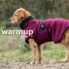 Warmup Cape "PRO" Hundemantel Hundecape Hundejacke Hunde Mantel 4 Farben alle Größen