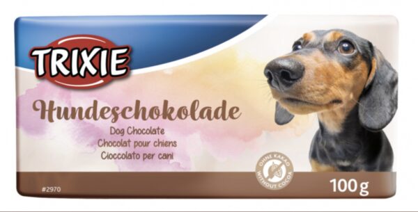 Trixie Hundeschokolade  Hunde Schokolade mit wertvollen Vitaminen Milchie Schoko Lachs Geflügel