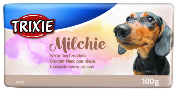 Trixie Hundeschokolade  Hunde Schokolade mit wertvollen Vitaminen Milchie Schoko Lachs Geflügel