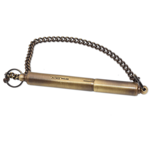 Acme® Silent Whistle No. 535 Hundepfeife Lautlospfeife lautlose Pfeife Messing