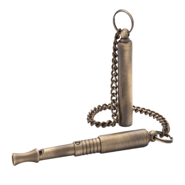 Acme® Silent Whistle No. 535 Hundepfeife Lautlospfeife lautlose Pfeife Messing