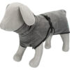 Trixie Hundebademantel Frottee Trockencape Bademantel für Hunde XS - XXL grau