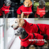 Actionfactory warmover Cape Hundemantel Hundejacke Hunde Winter Weste Jacke Hund