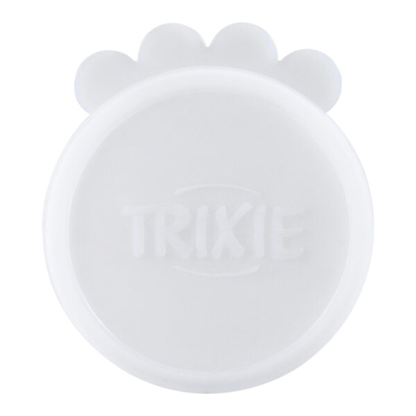 Trixie® Dosendeckel Katzenfutter Hundefutter Dosen Deckel Set Kunststoff Silikon