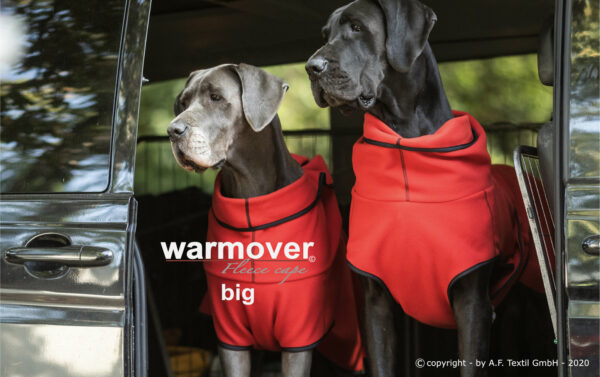 Actionfactory warmover Cape Hundemantel Hundejacke Hunde Winter Weste Jacke Hund