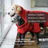 Actionfactory warmover Cape Hundemantel Hundejacke Hunde Winter Weste Jacke Hund
