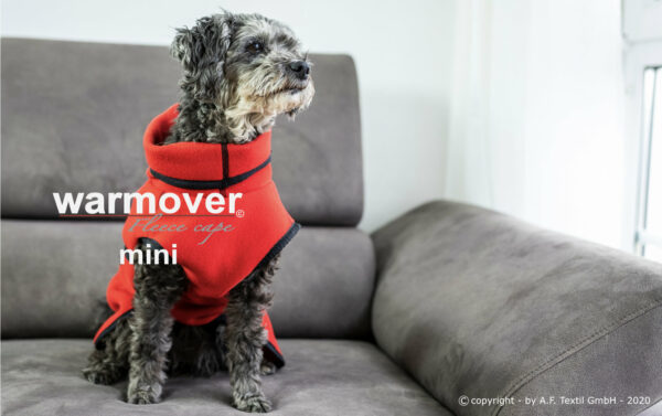 Actionfactory warmover Cape Hundemantel Hundejacke Hunde Winter Weste Jacke Hund