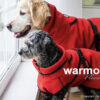 Actionfactory warmover Cape Hundemantel Hundejacke Hunde Winter Weste Jacke Hund