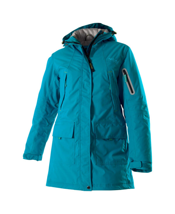 1 8656 Albany Winter Parka baltic blue front 8103780