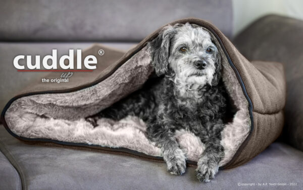 Cuddle up - Hundebett Hundekörbchen Hundehöhle Hundedecke 3 Funktionen + 2 Farben