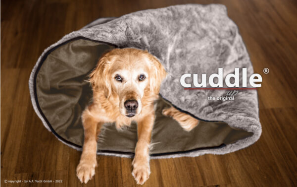 Cuddle up - Hundebett Hundekörbchen Hundehöhle Hundedecke 3 Funktionen + 2 Farben