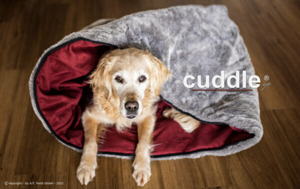 Cuddle up - Hundebett Hundekörbchen Hundehöhle Hundedecke 3 Funktionen + 2 Farben