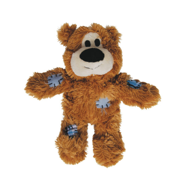 KONG® Wild Knots Bears - Hundespielzeug Bär Plüschtier mit Seil Bärchen Hundespielzeug alle Sorten