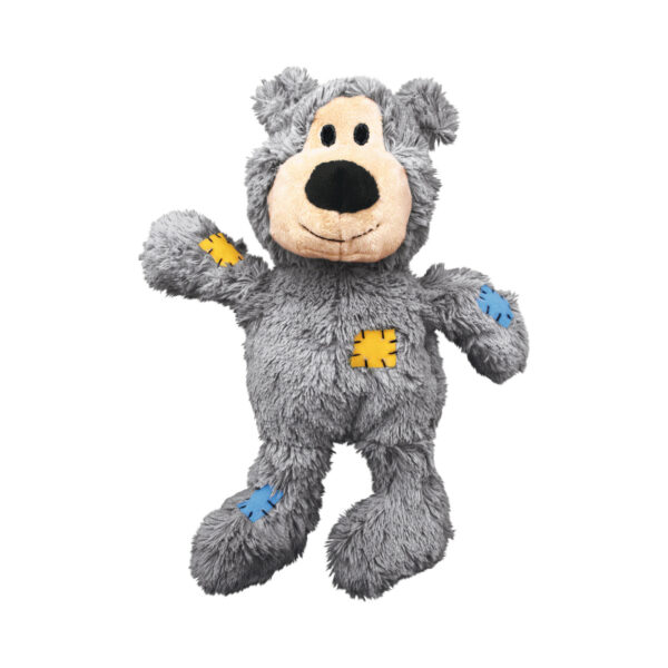 KONG® Wild Knots Bears - Hundespielzeug Bär Plüschtier mit Seil Bärchen Hundespielzeug alle Sorten