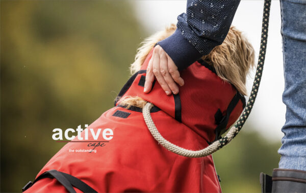 Actionfactory Hundemantel "Active Cape Light" Allwetter Hundejacke Regenmantel 30cm-XXL