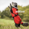 Actionfactory Hundemantel "Active Cape Light" Allwetter Hundejacke Regenmantel 30cm-XXL