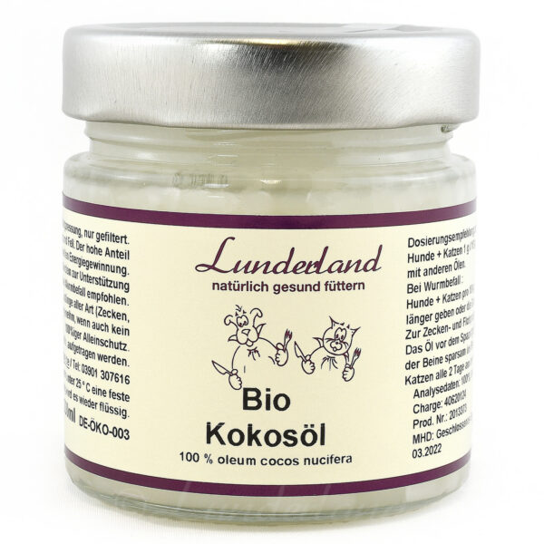 Lunderland Bio-Kokosöl  200g