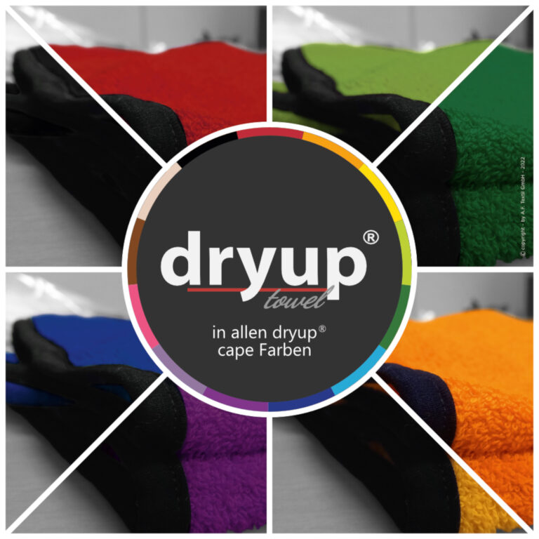 dryup towel Hundehandtuch Handtuch extra saugfähig Baumwolle 75x100 cm 13 Farben