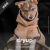 dryup® Cape MINI Hundebademantel Trockencape Baumwollfrottee Größe 30-45cm alle Farben