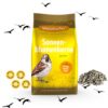 Welzhofer Sonnenblumenkerne gestreift 2 kg – Energie für Wild- & Gartenvögel