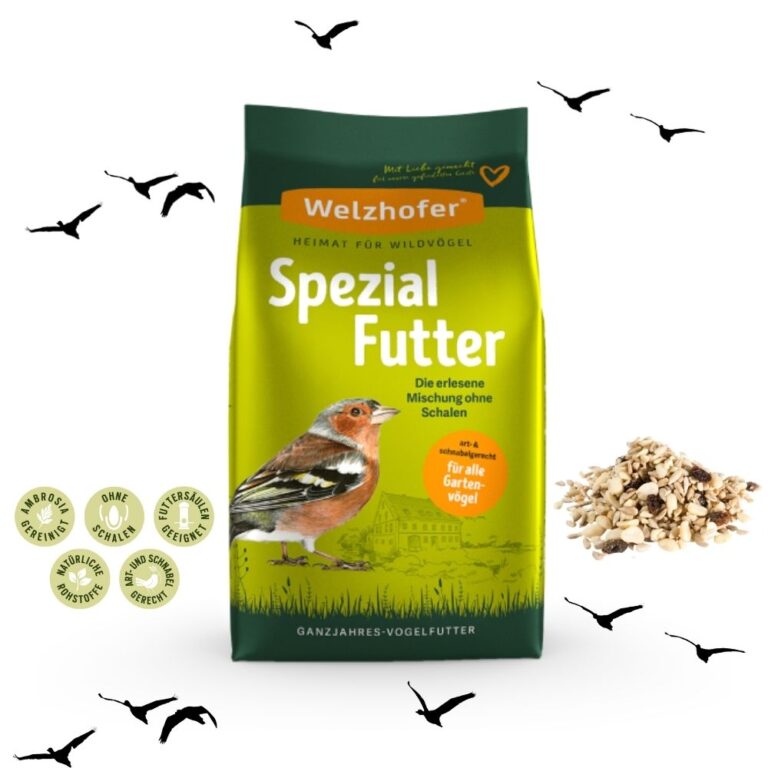 Welzhofer Spezial Futter 1 kg – Energie für Wild- & Gartenvögel Wintervogelfutter