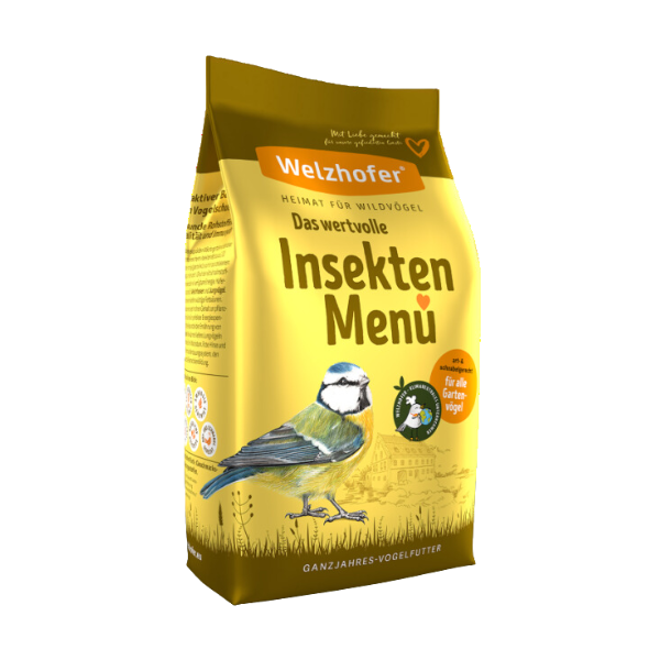 Welzhofer Insekten Menü 1 kg – Energie für Wild- & Gartenvögel
