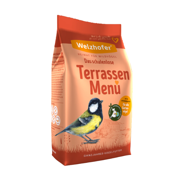 Welzhofer Terrassenmenü 1 kg – Energie für Wild- & Gartenvögel