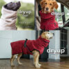 dryup Cape Royal Hundebademantel Trockencape Baumwollfrottee alle Farben XS XXL 254173238091