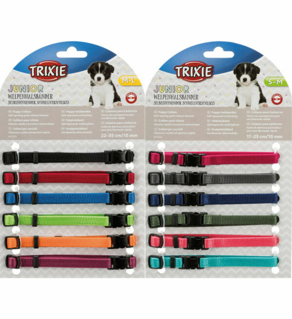 Trixie Welpenhalsbnder Welpenhalsband Easy Snap Hunde Markierungshalsband Zucht 254139779845 5