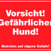 Hunde Warnschild Warntafel Auenbereich 25x20 cm 3 Motive Kunststoff rot NOBBY 253284457326 2