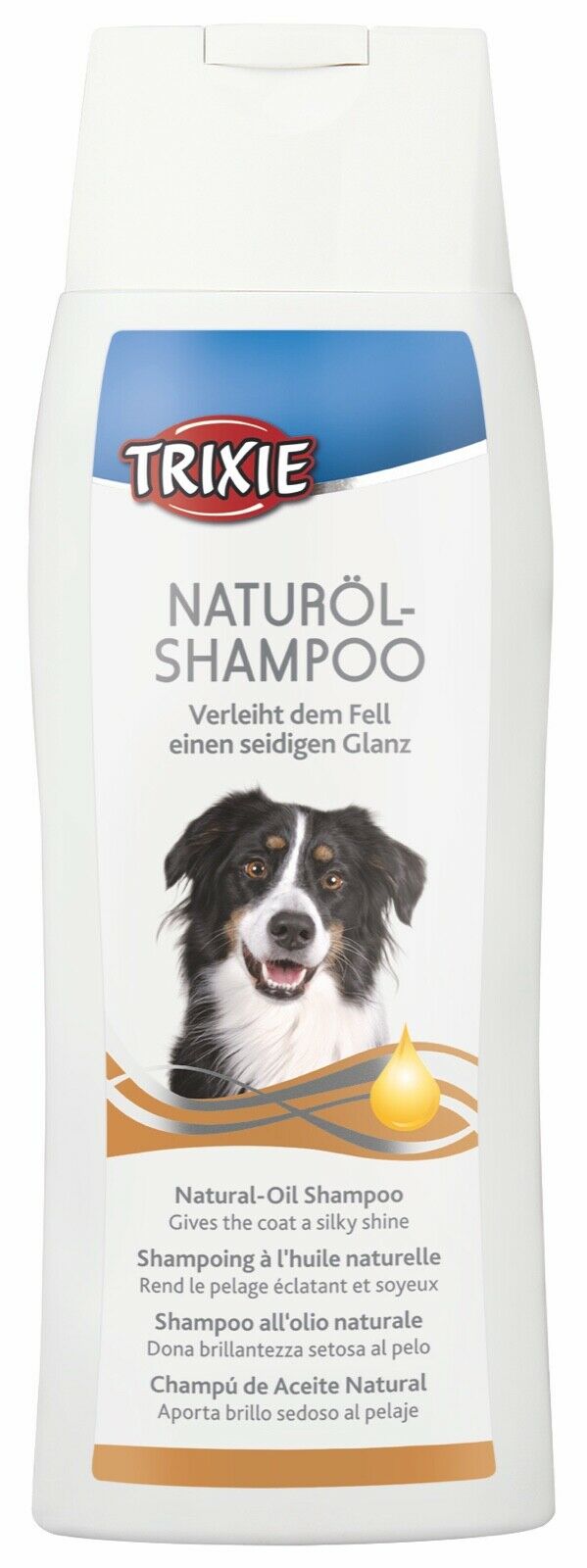 Trixie Shampoo für Hunde alle Sorten Hundeshampoo Welpenshampoo Langhaar 250 ml