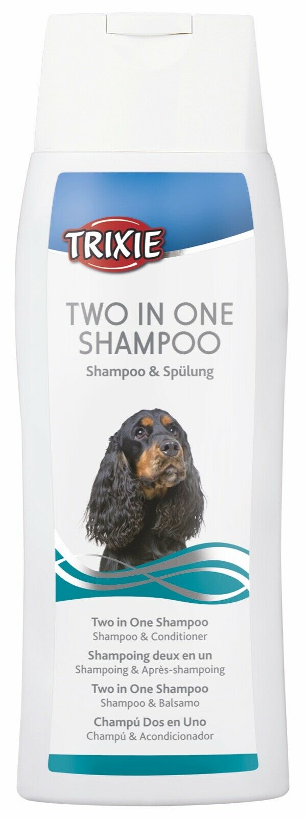 Trixie Shampoo für Hunde alle Sorten Hundeshampoo Welpenshampoo Langhaar 250 ml