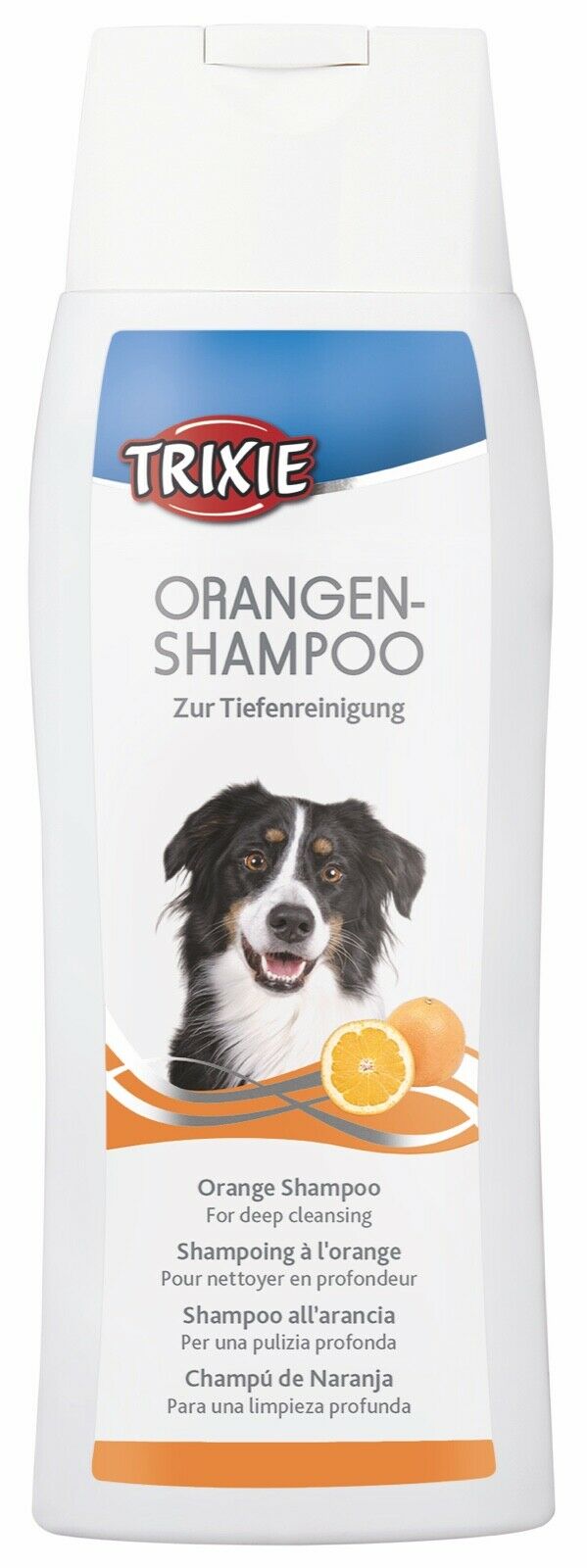 Trixie Shampoo für Hunde alle Sorten Hundeshampoo Welpenshampoo Langhaar 250 ml