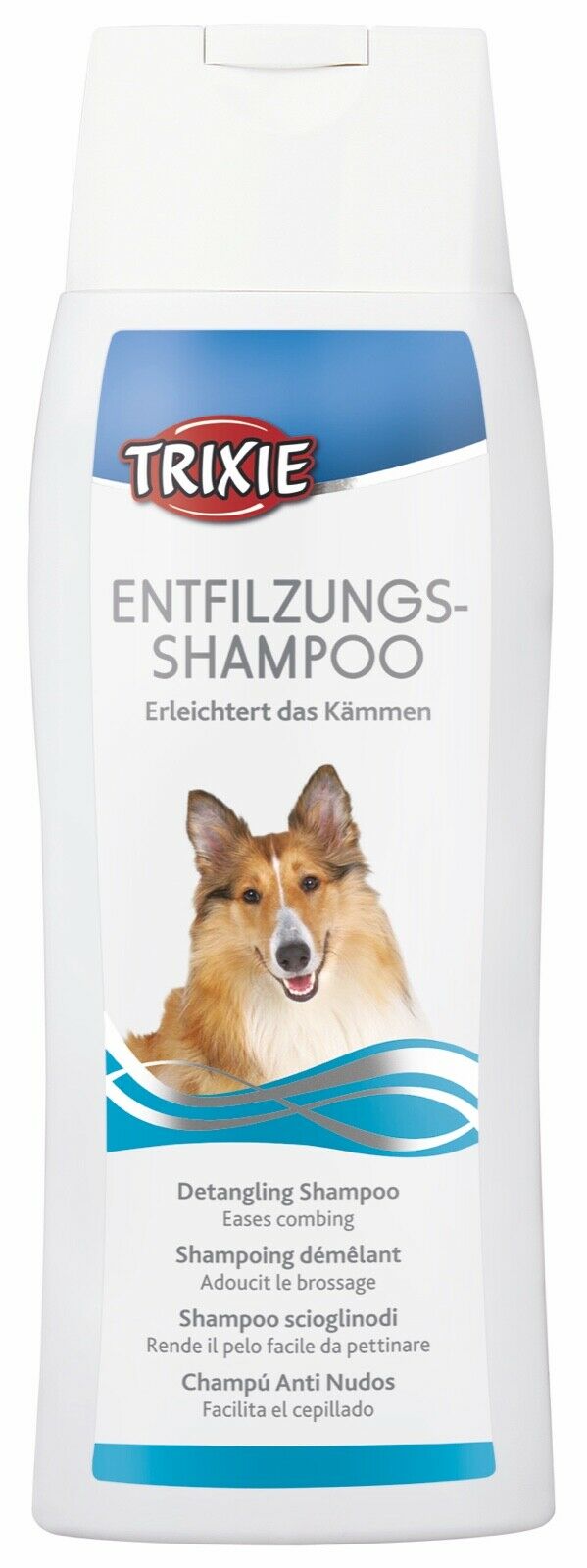 Trixie Shampoo für Hunde alle Sorten Hundeshampoo Welpenshampoo Langhaar 250 ml