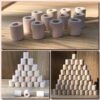 EMIKO EM-X® Keramik Pipes Rosa effektive Mikroorganismen EM Wasseraufbereitung